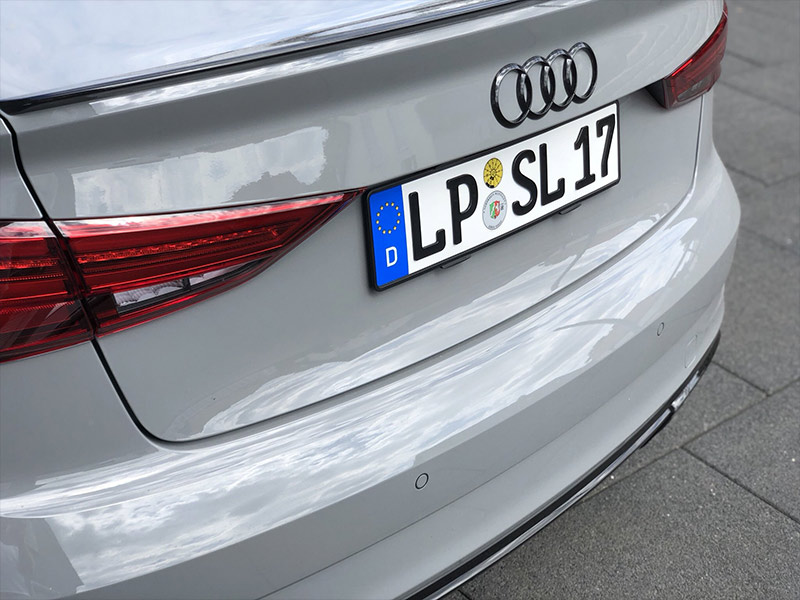 3D Kennzeichen XS
